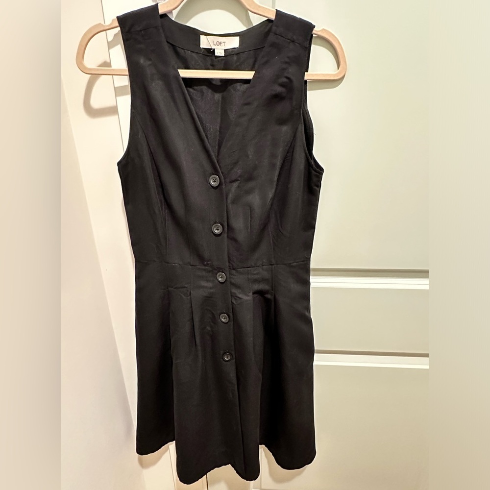 Black Loft Dress Sz 2